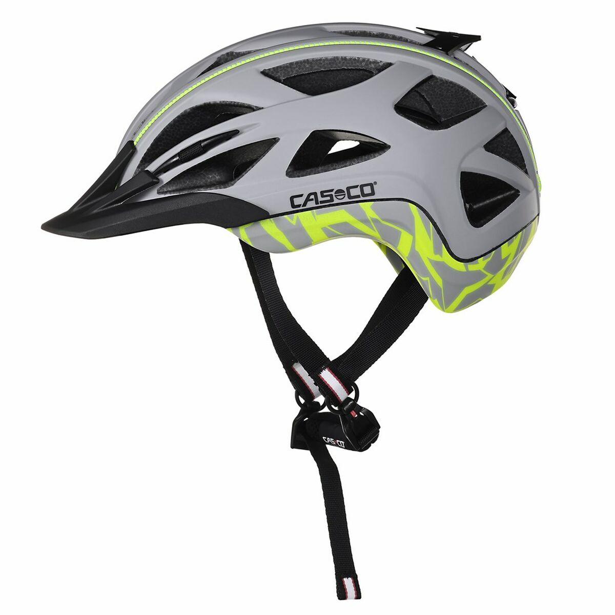 Adult's Cycling Helmet Casco ACTIV2 Silver 58-62 cm