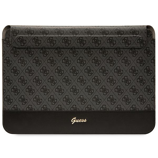 Guess Sleeve GUCS14PS4SGK 14 inch black 4G Stripe Metal Logo