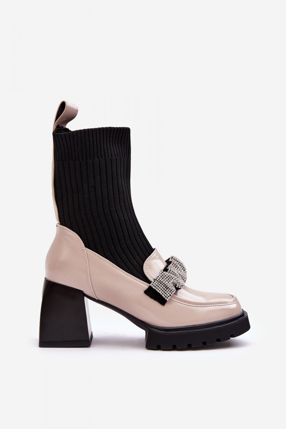  Heel boots model 187358 Step in style  beige