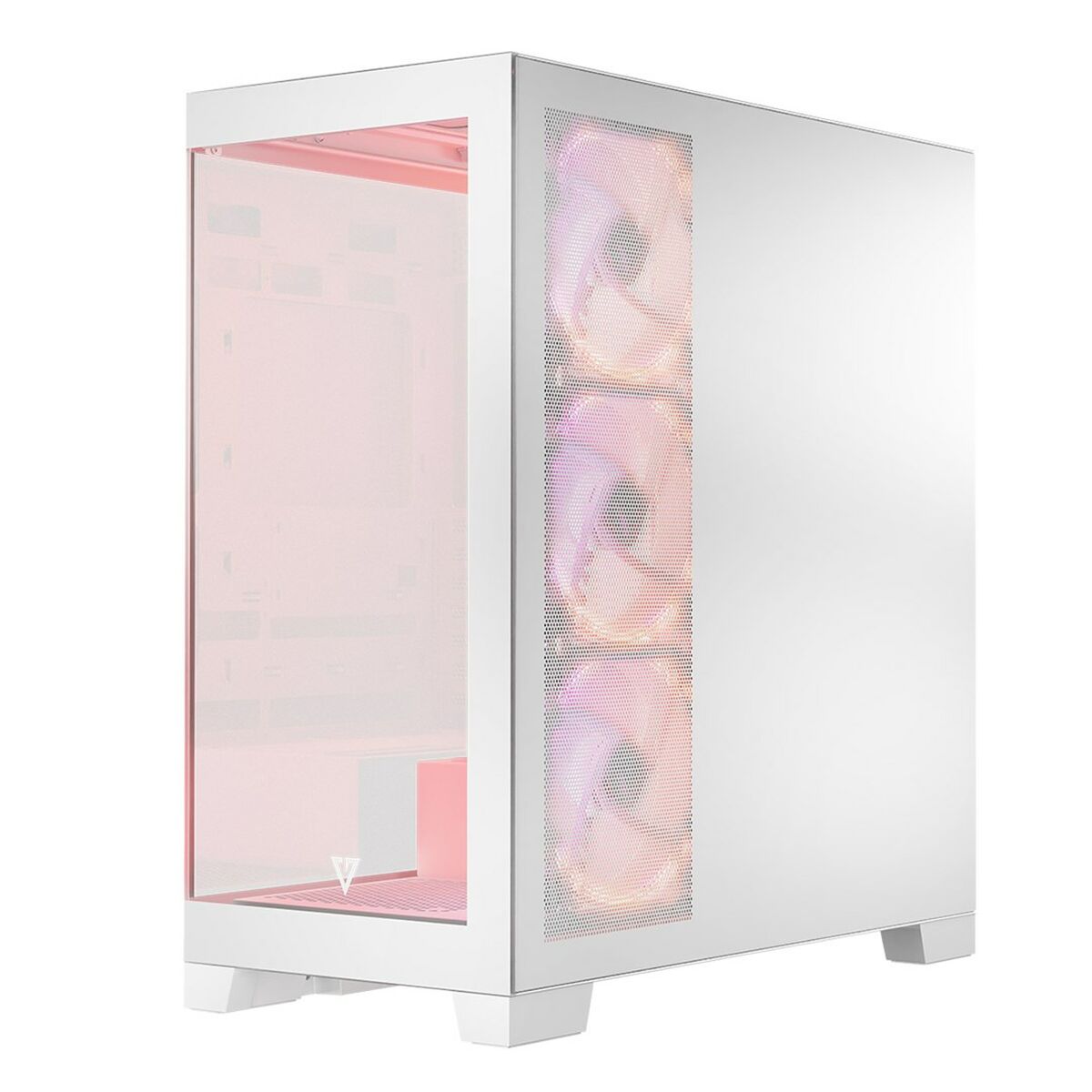 ATX Semi-tower Box Modecom Volcano SPACE APEX ARGB White ATX Semi-tower Box Modecom Volcano SPACE APEX ARGB White