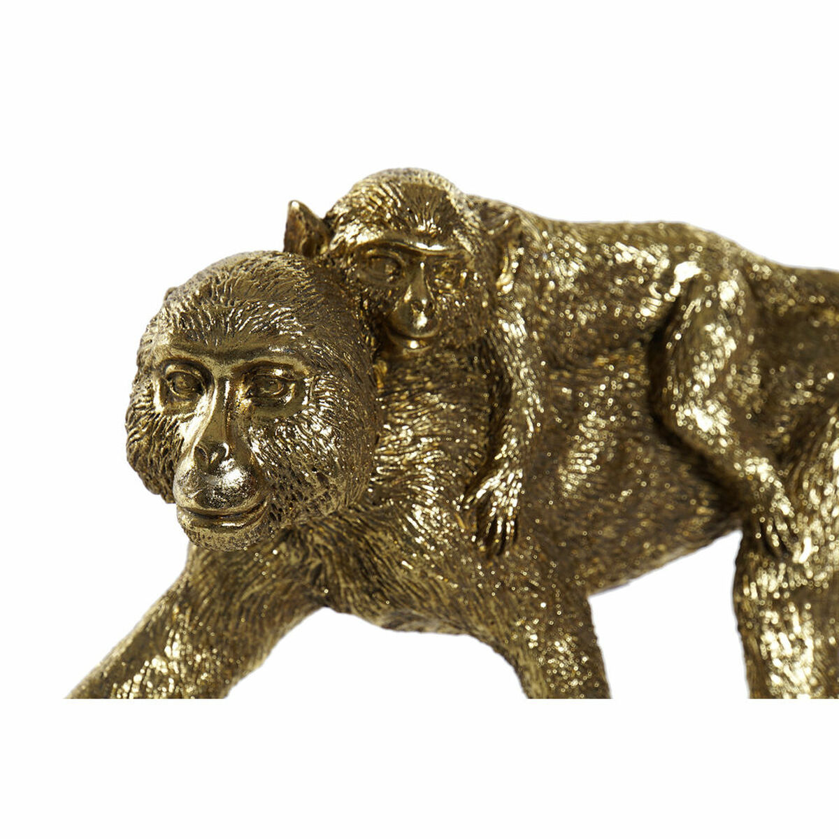Decorative Figure DKD Home Decor FZ-93395 26 x 6 x 12 cm Golden Resin Colonial