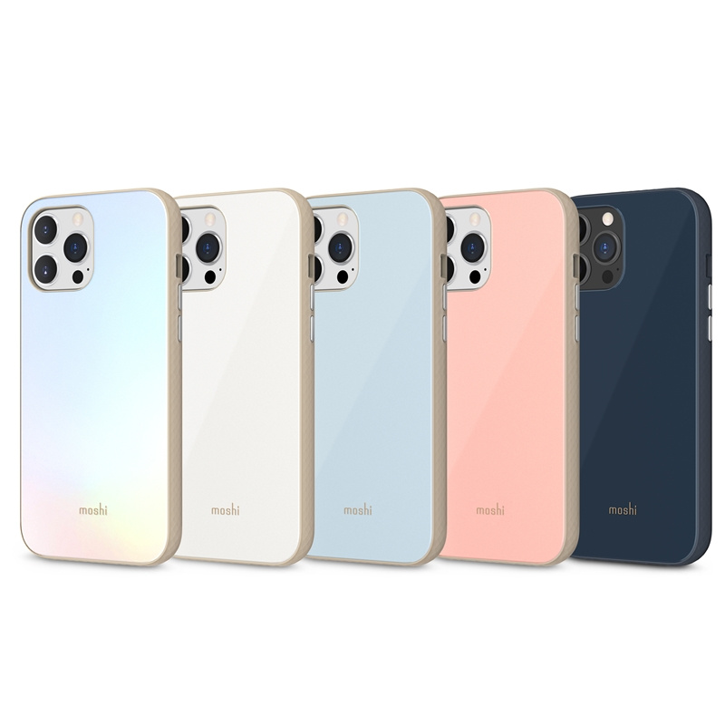 Moshi iGlaze Apple iPhone 13 Pro Max (system SnapTo) (Dahlia Pink)