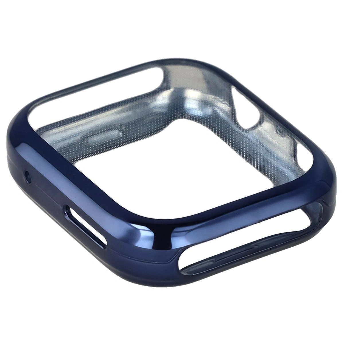 Etui z osłoną ekranu Bizon Case Watch Felipe do Huawei Watch Fit 4 niebieskie