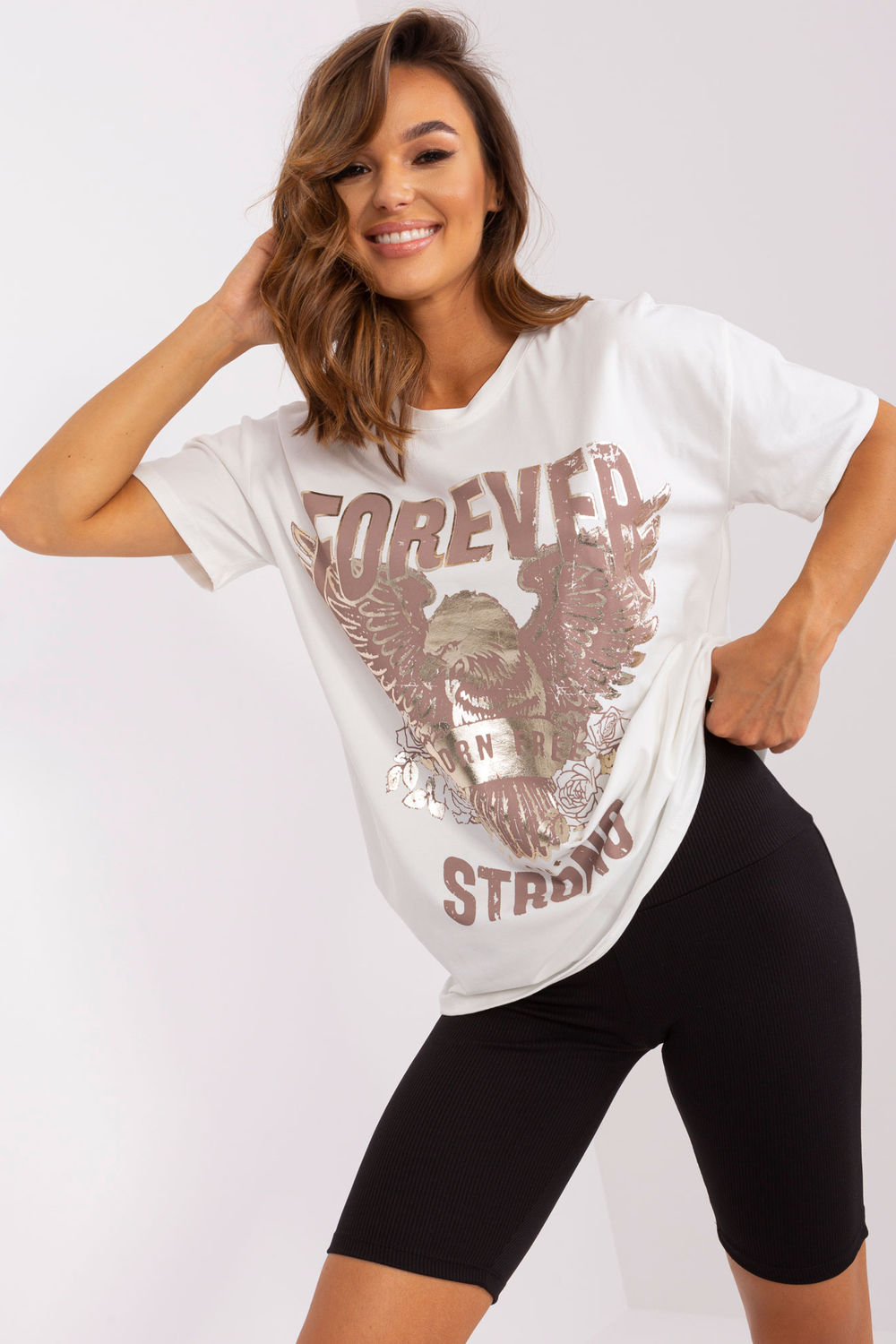  T-shirt model 182536 Och Bella  beige
