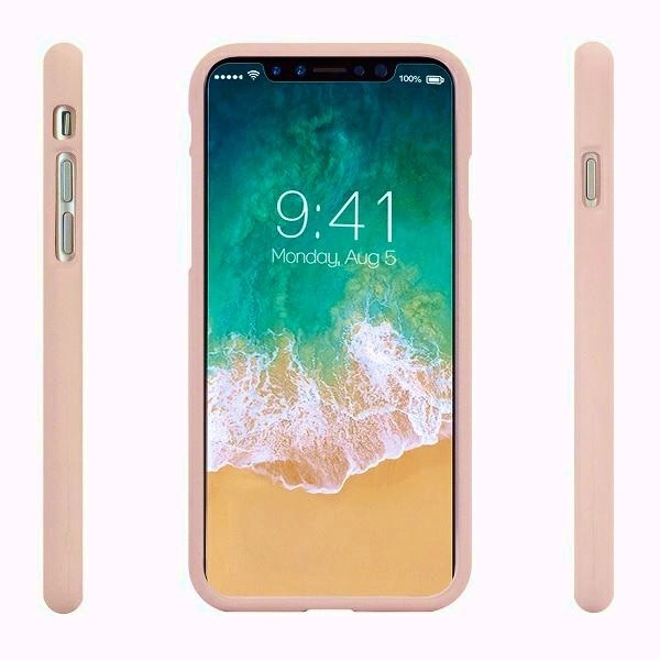 Etui Mercury Soft do Samsung Galaxy S22 Ultra różowo-piaskowy