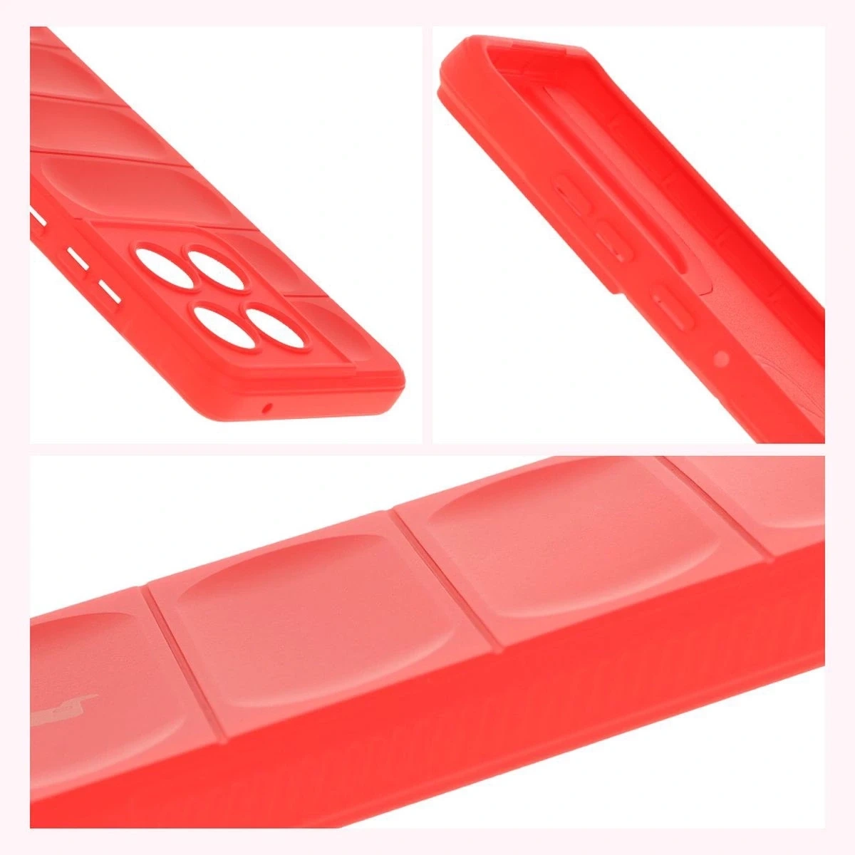 Pancerne etui Bizon Case Tur do Motorola Edge 60 / 60 Fusion czerwone