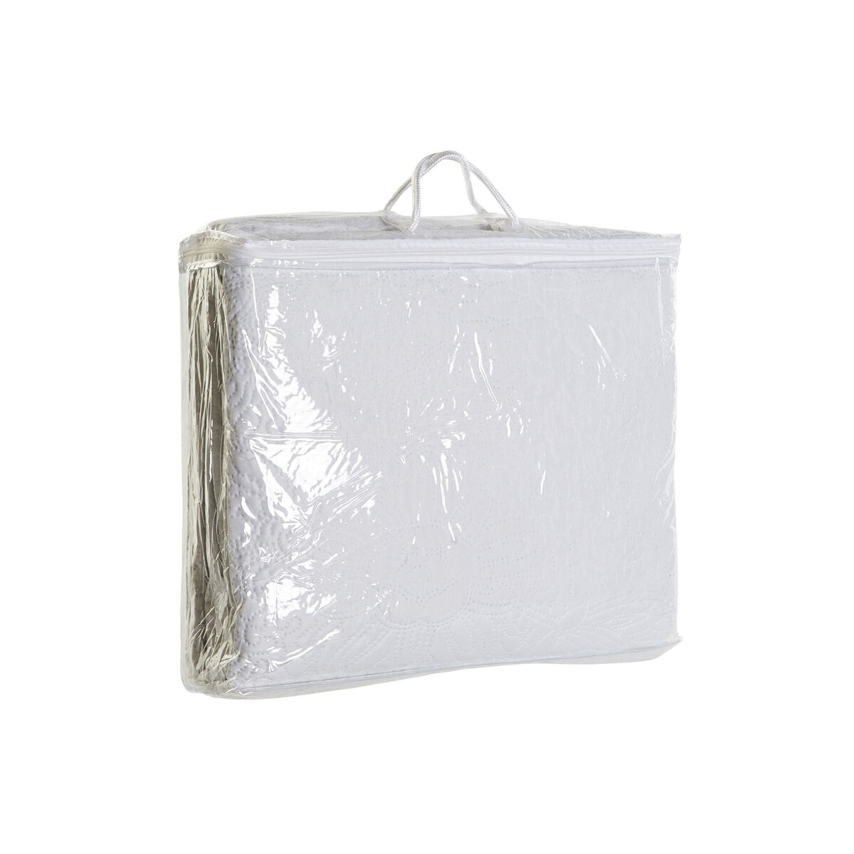 Bedspread (quilt) DKD Home Decor White Super king 270 x 270 x 1 cm