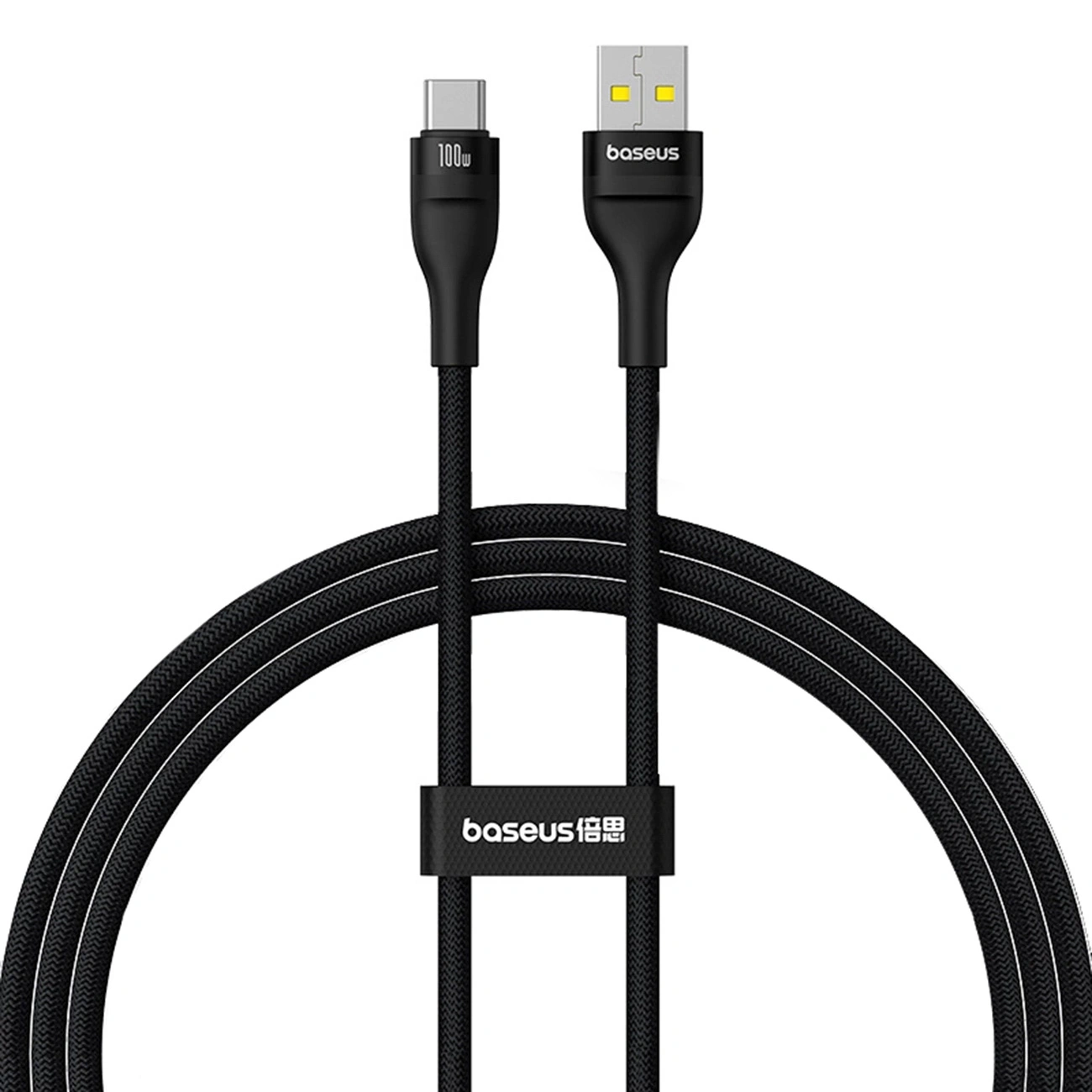 Baseus Flash 2 USB-A / USB-C 100W cable 1m black