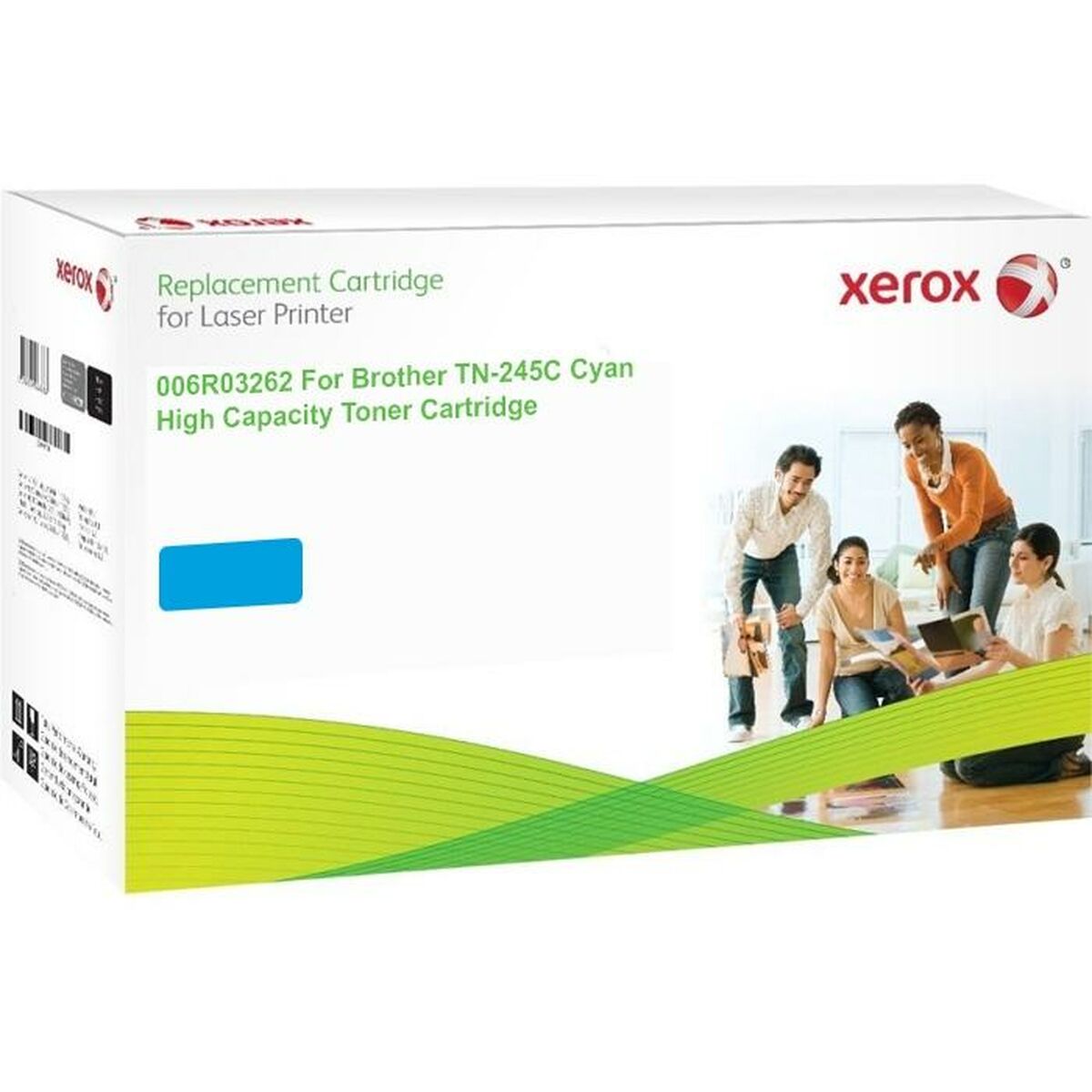 Toner Xerox Cartucho de tóner cian. Equivalente a Brother TN245C. Compatible con Brother DCP-9020, HL-3140, HL-3150, HL-3170, MF