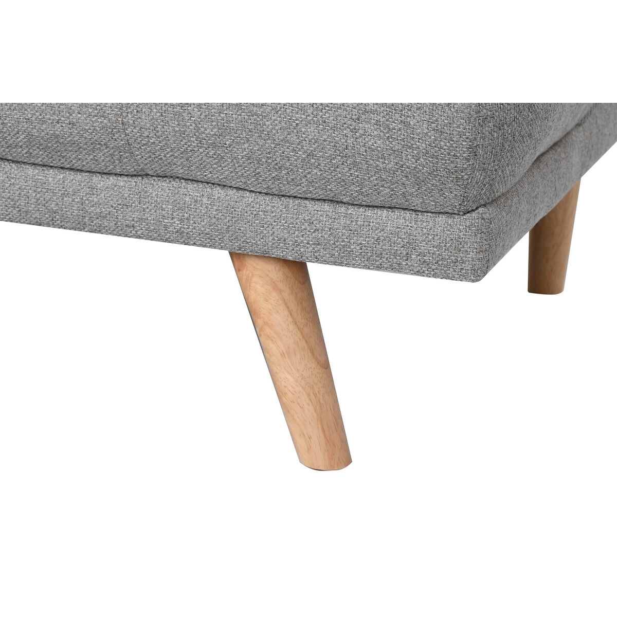 Sofabed Home ESPRIT Grey Cream Scandi 172 x 80 x 76 cm