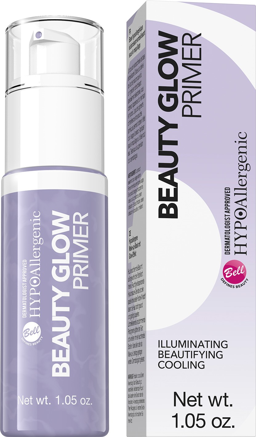 Bell Hypoallergenic Baza pod makijaż rozświetlająco-upiększająca Beauty Glow Primer  1szt