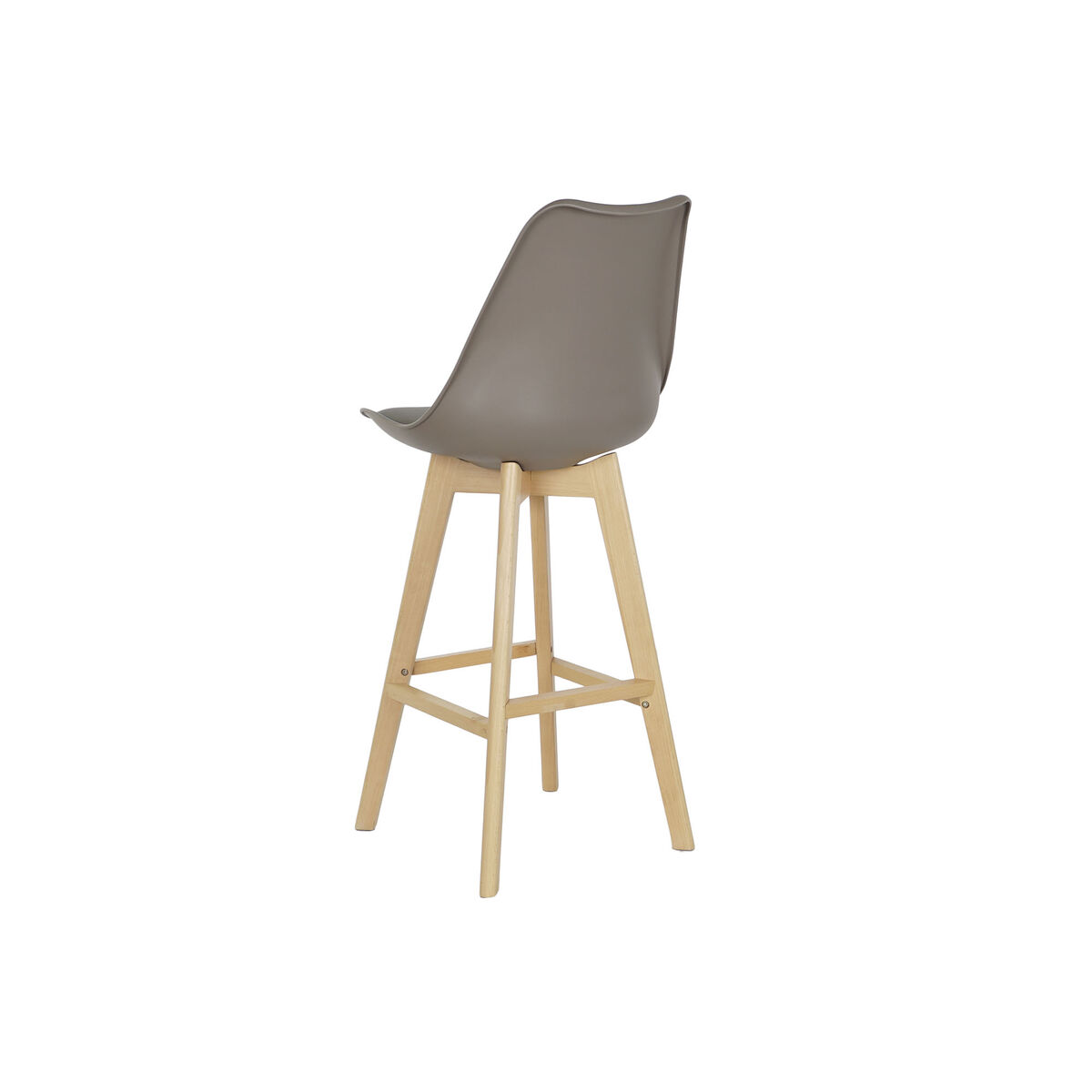 Stool DKD Home Decor 48,5 x 55 x 109 cm Grey Beech