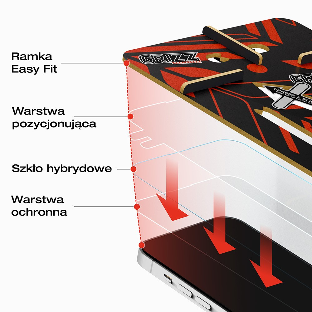 GrizzGlass HybridGlass Easy Huawei Pura 70 Ultra
