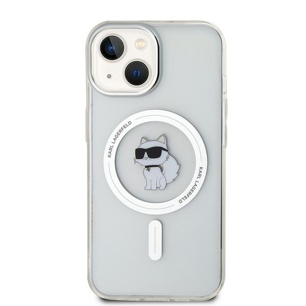 Karl Lagerfeld KLHMP12MHFCCNOT Apple iPhone 12 / 12 Pro hardcase IML Choupette MagSafe transparent