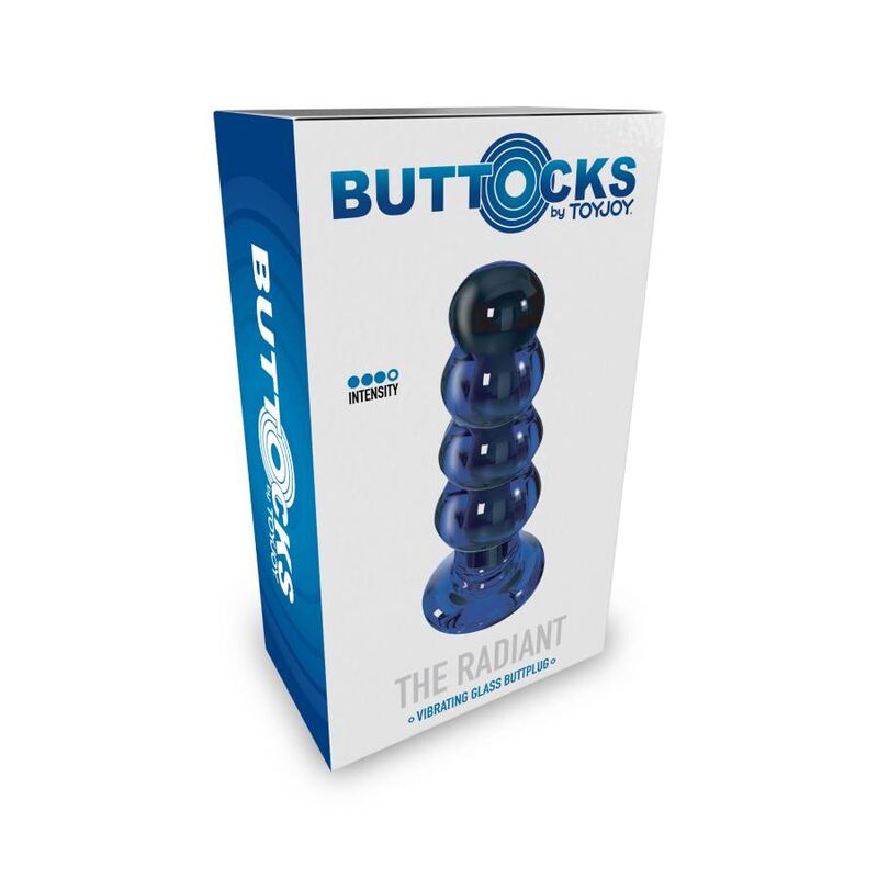 BUTTOCKS  THE RADIANT GLASS BUTTPLUG