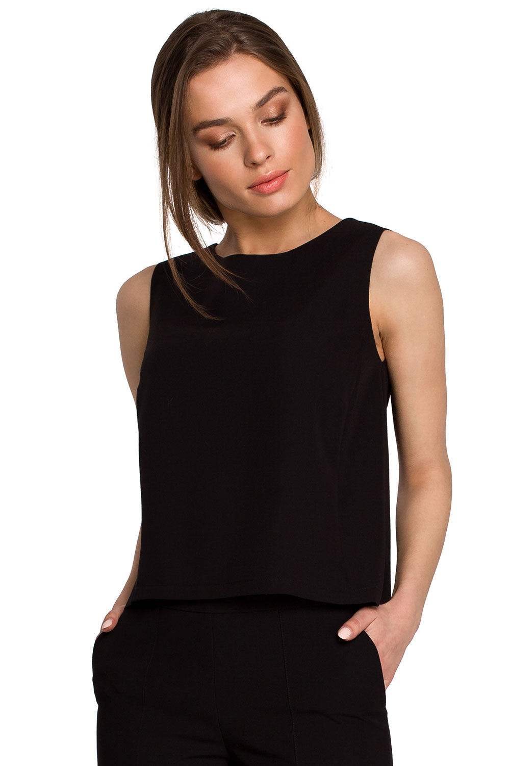  Blouse model 154104 Stylove  black