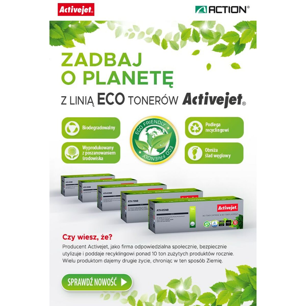 Toner Activejet ATH-83NB Black