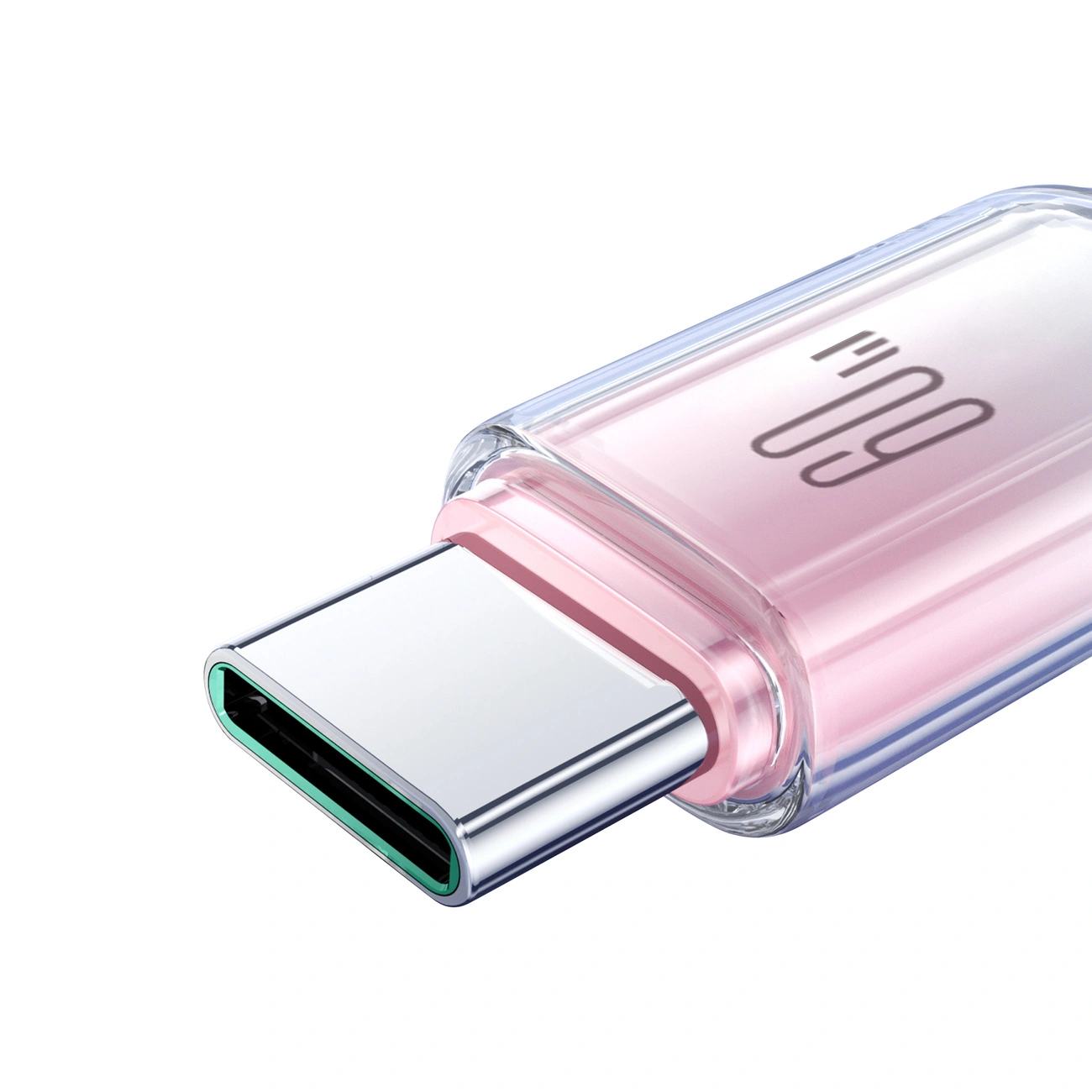 Joyroom S-A42 Crystal-Clear Series 60W USB-C / USB-C cable 1.2m white