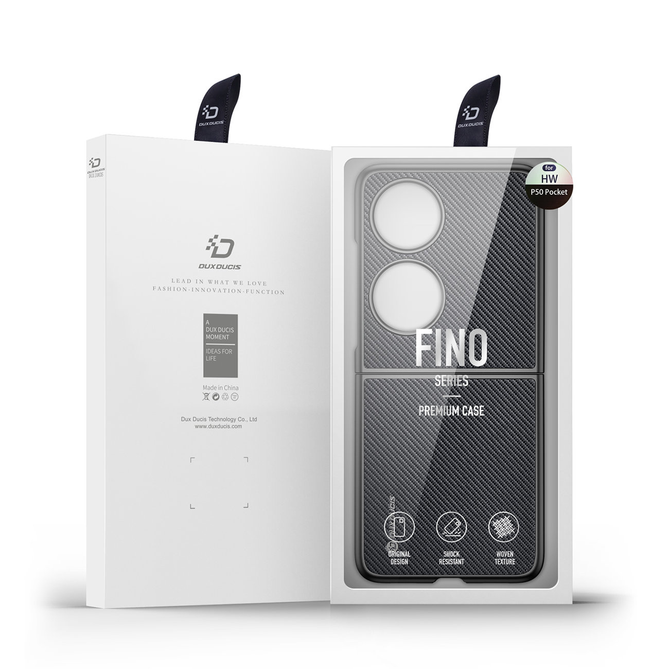 Dux Ducis Fino Huawei P50 Pocket black