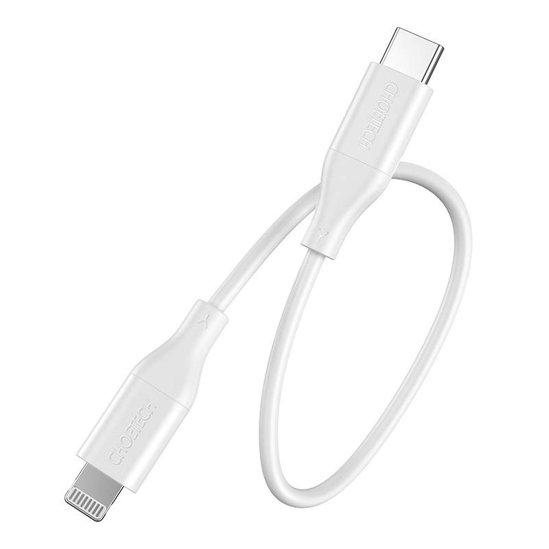 Choetech IP0040 USB-C / Lightning cable, PD, 30W, 1.2m (white)