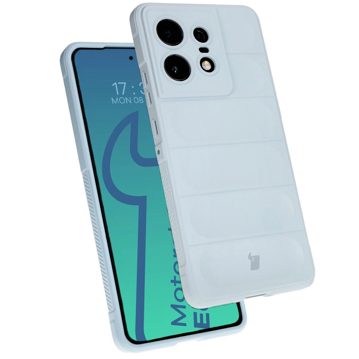 Bizon Case Tur Motorola Edge 50 Pro light blue