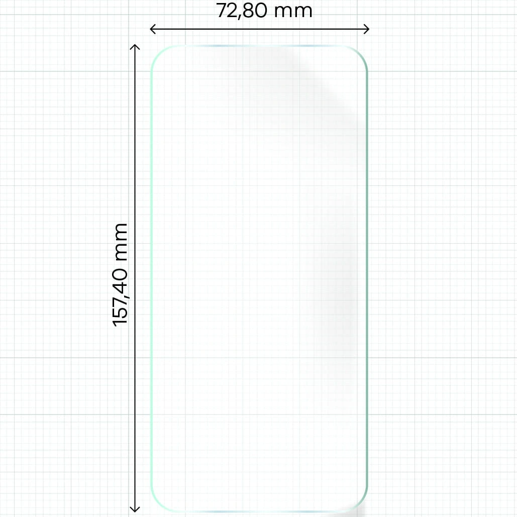 Bizon Glass Hydrogel Front Honor 90 [2 PACK]