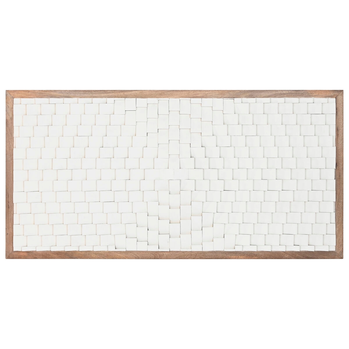 Headboard Home ESPRIT White Natural 180 X 5 X 90 CM