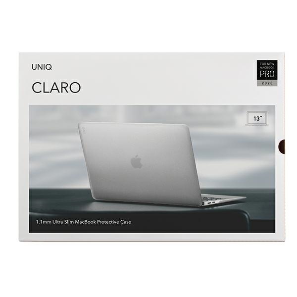 UNIQ Husk Pro Claro Apple MacBook Pro 13 (2020) dove matte clear