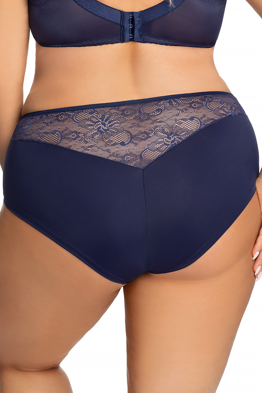 Panties model 172147 Gorsenia Lingerie navy blue Ladies