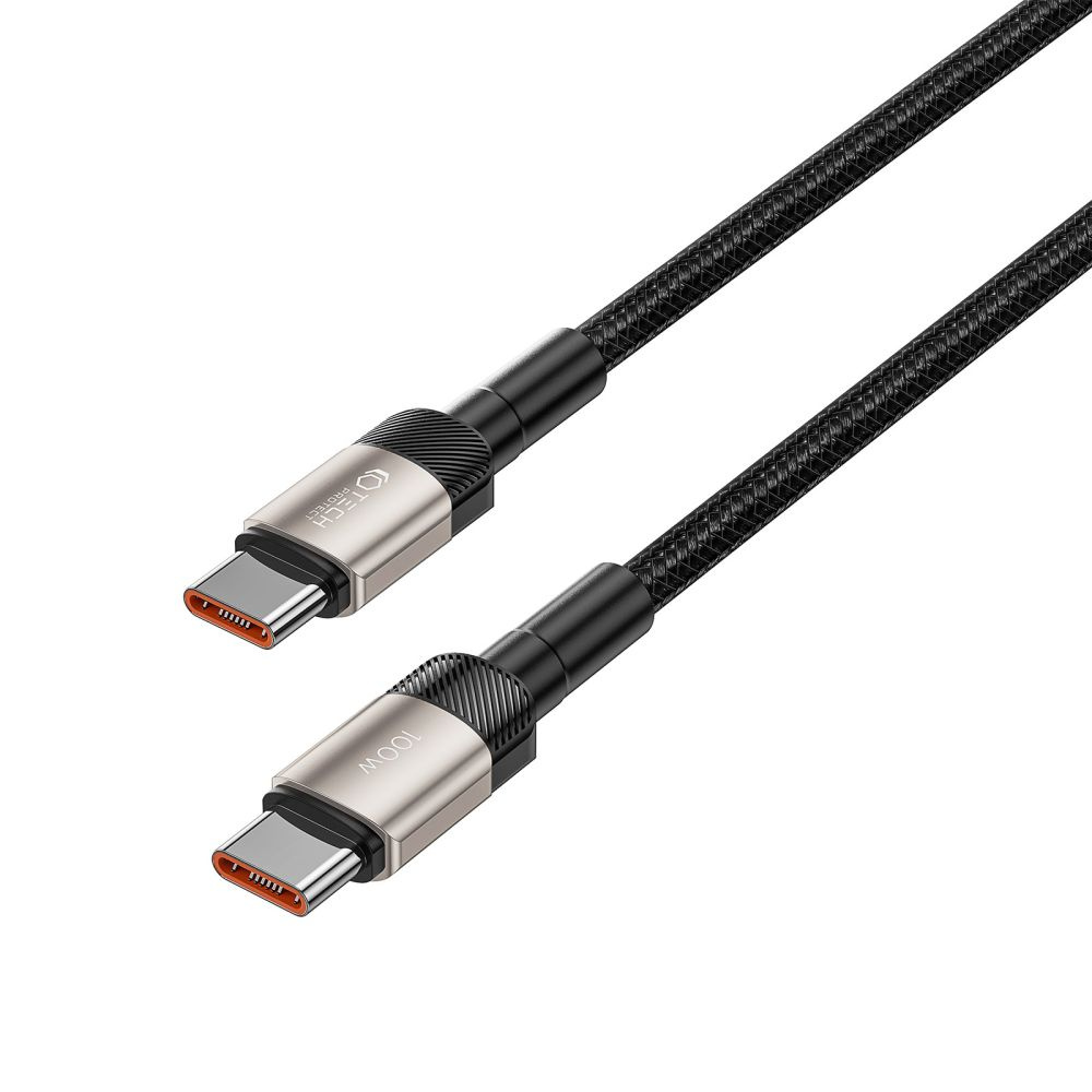 Tech-Protect Ultraboost Evo cable USB-C / USB-C PD 100W 5A 200cm Titanium