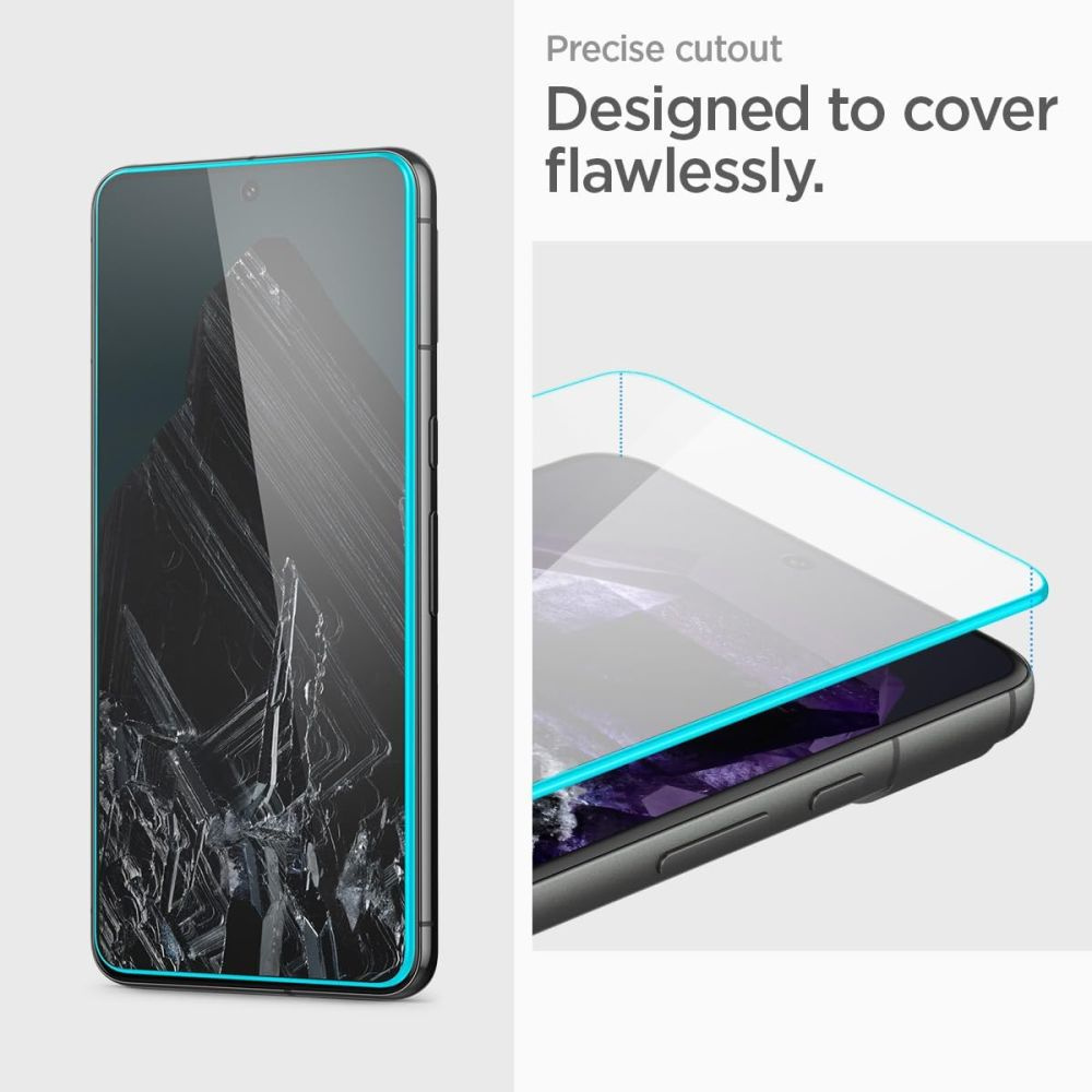 Spigen GLAS.tR AlignMaster Google Pixel 8 Pro Clear [2 PACK]