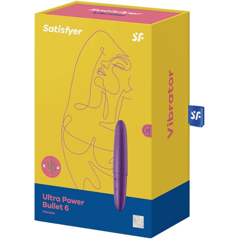 SATISFYER ULTRA POWER BULLET 6 - PURPLE