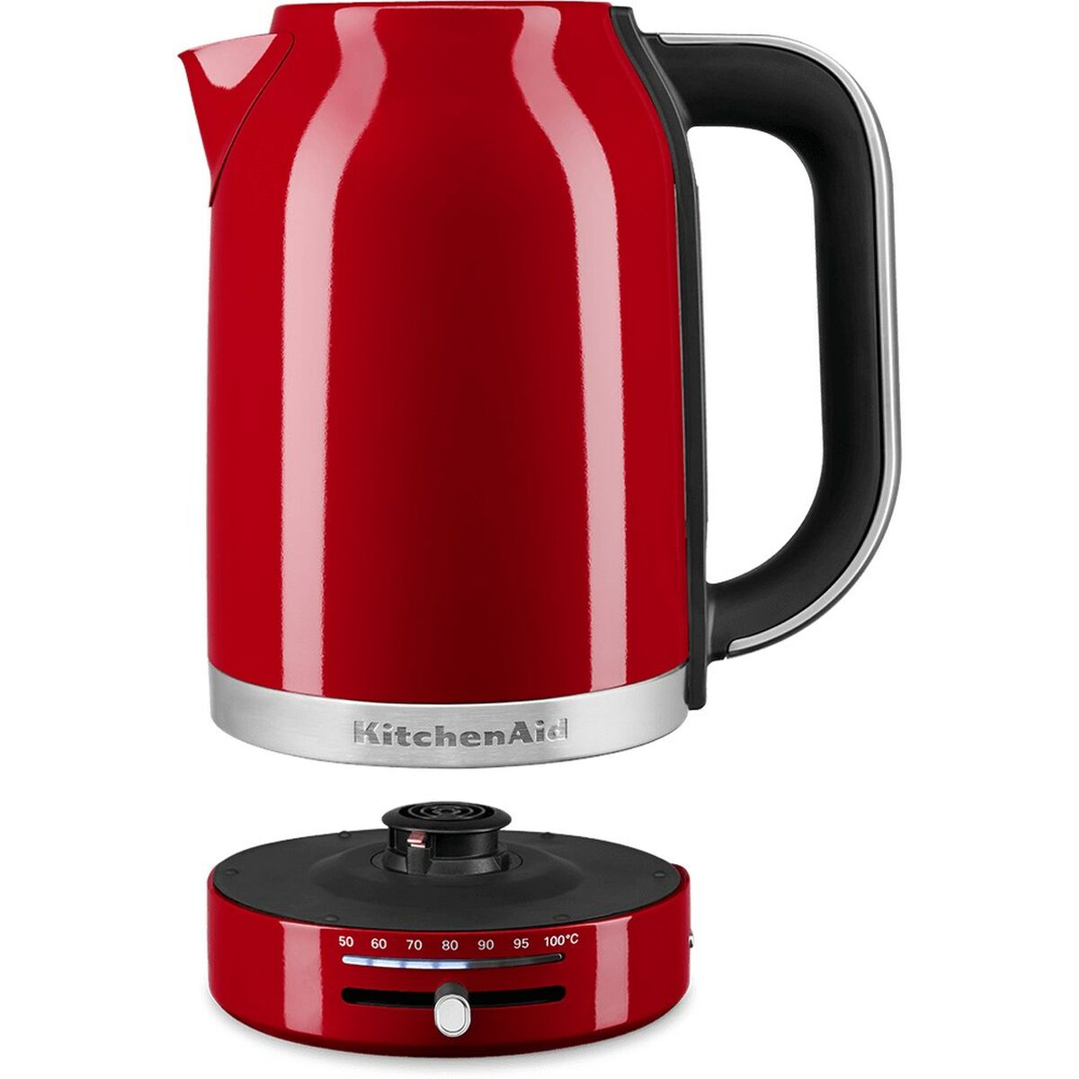 Kettle KitchenAid 5KEK1701EER Red plástico,acero inoxidable 2400 W 1,7 L (1 Unit)