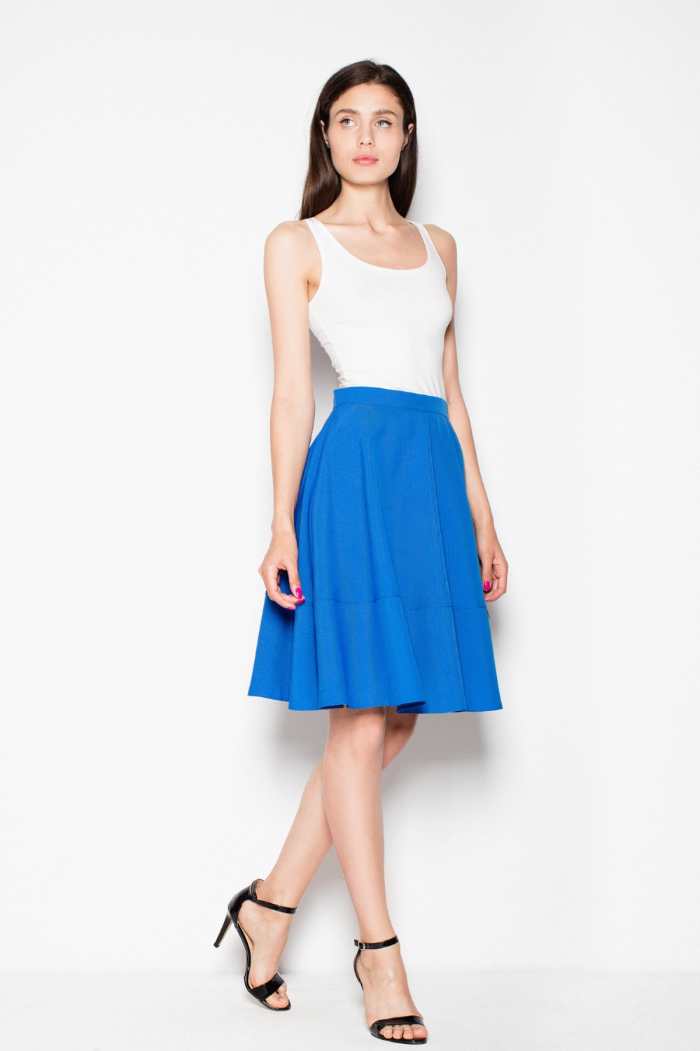  Skirt model 77375 Venaton  blue