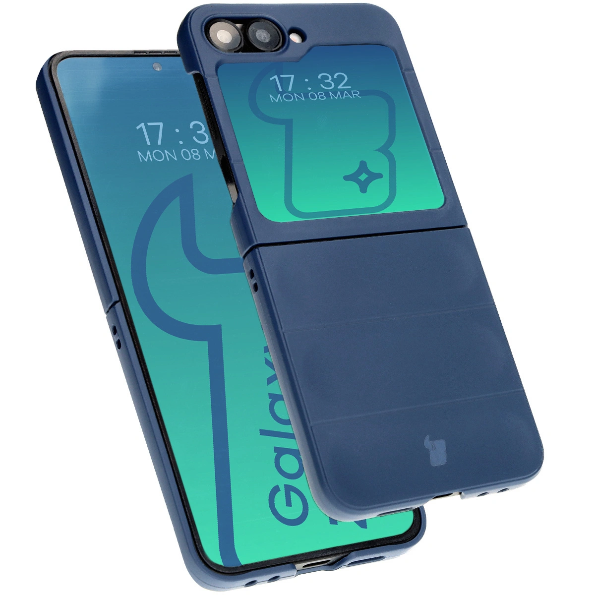 Bizon Case Tur Samsung Galaxy Z Flip6 navy blue