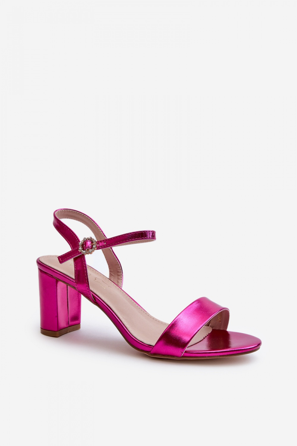 Heel sandals model 194993 Step in style  pink