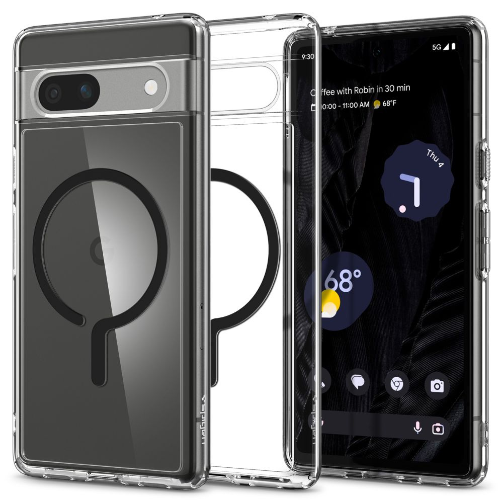 Spigen Ultra Hybrid Onetap Ring MagSafe Google Pixel 7a Black