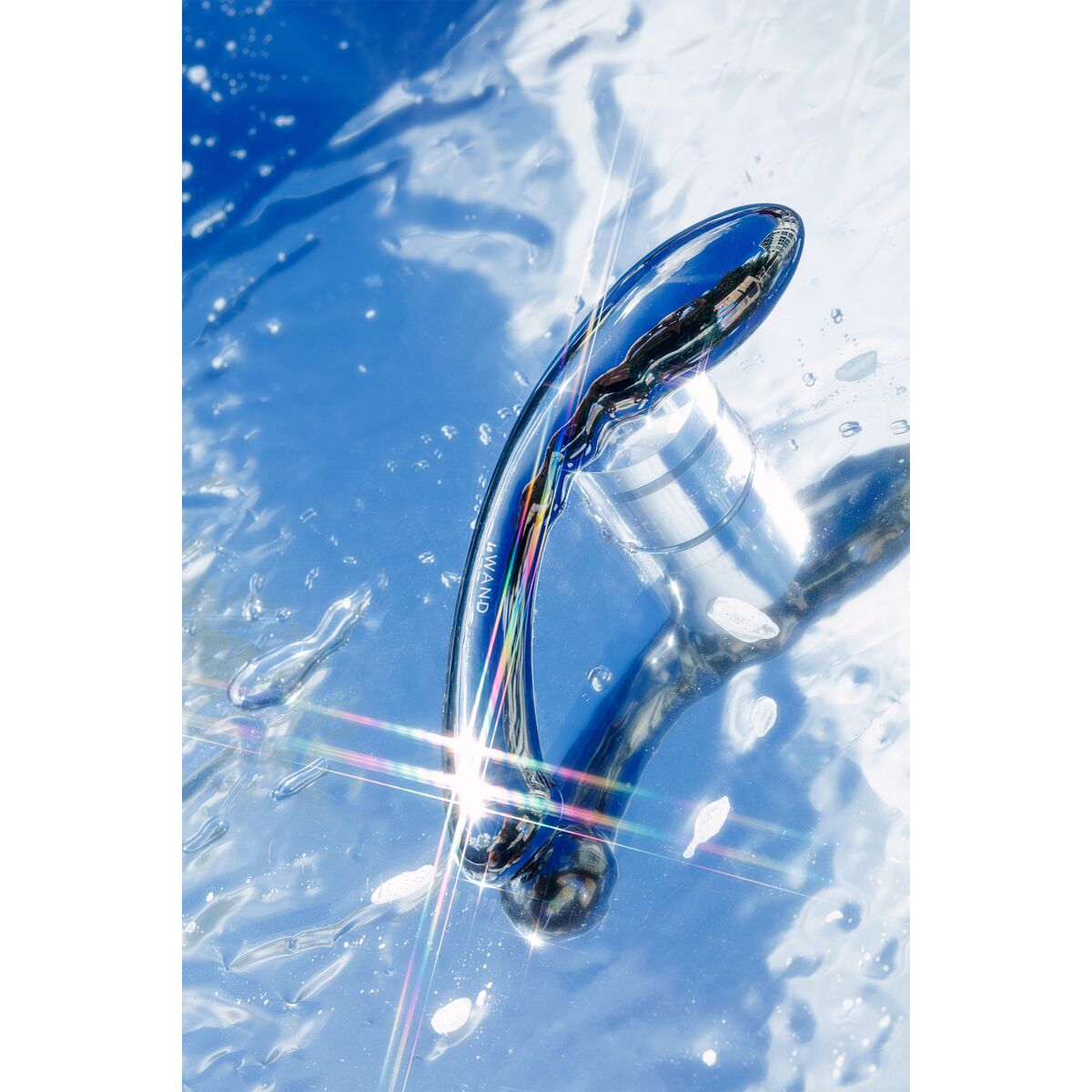 Dildo Le Wand Arch Silver Dildo Le Wand Arch Silver