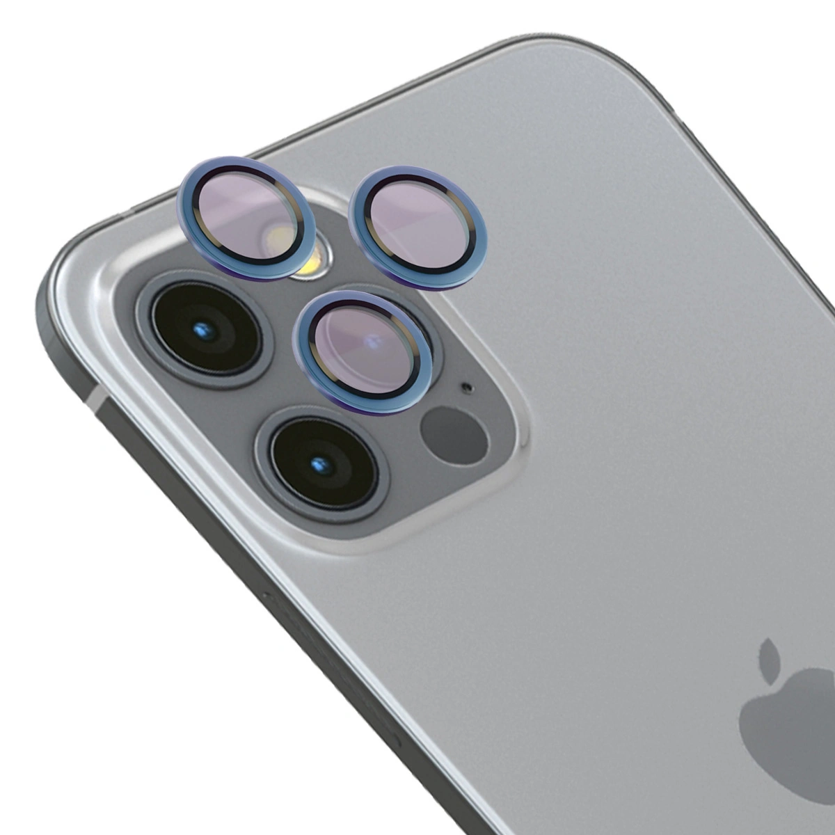 Bizon Glass Snap Lens Apple iPhone 12 Pro / 11 Pro / 11 Pro Max marine frame