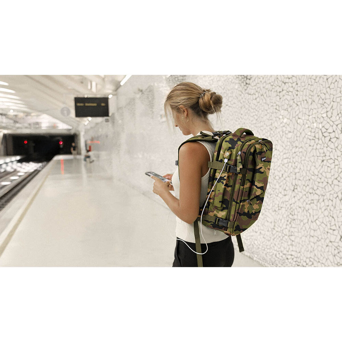 Gym Bag Numada explorer b40 Printed 20 L 40 x 25 x 20 cm Camouflage
