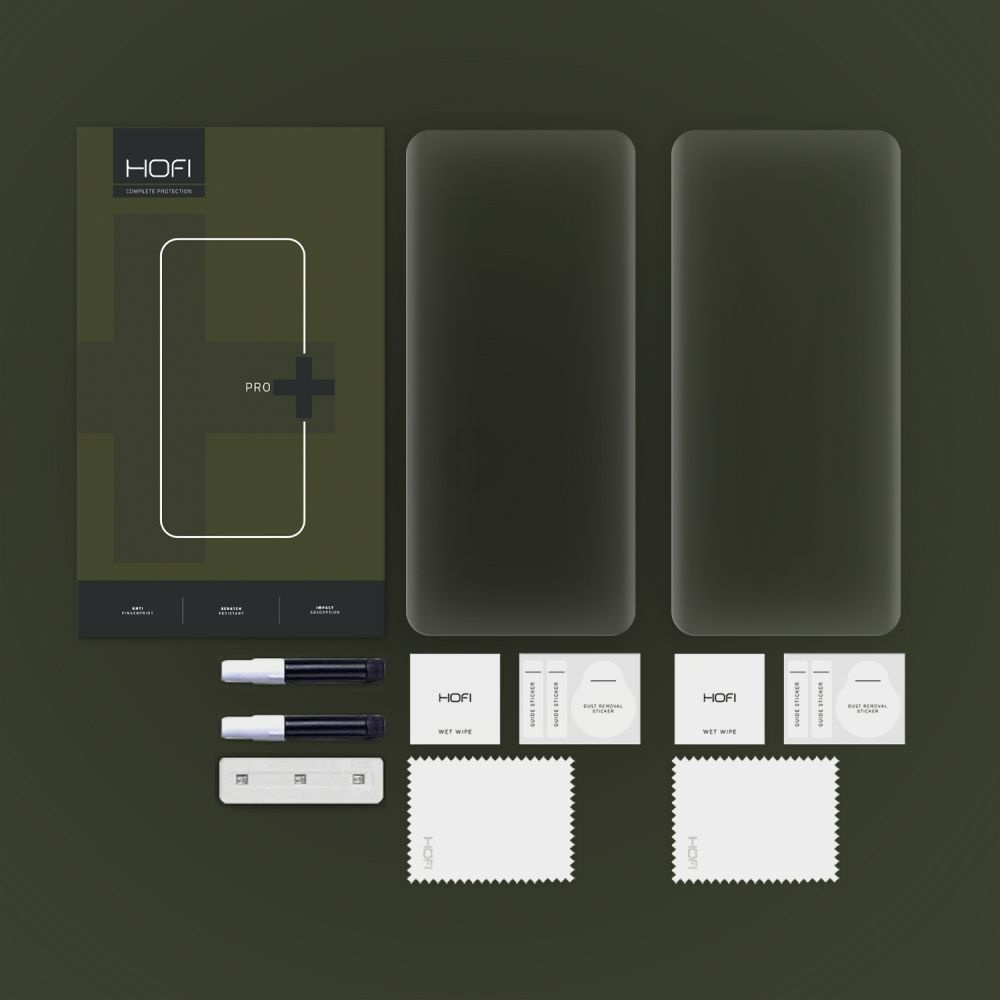 Hofi UV Glass Pro+ Motorola Edge 50 Fusion / Edge 50 Pro 5G Clear [2 PACK]