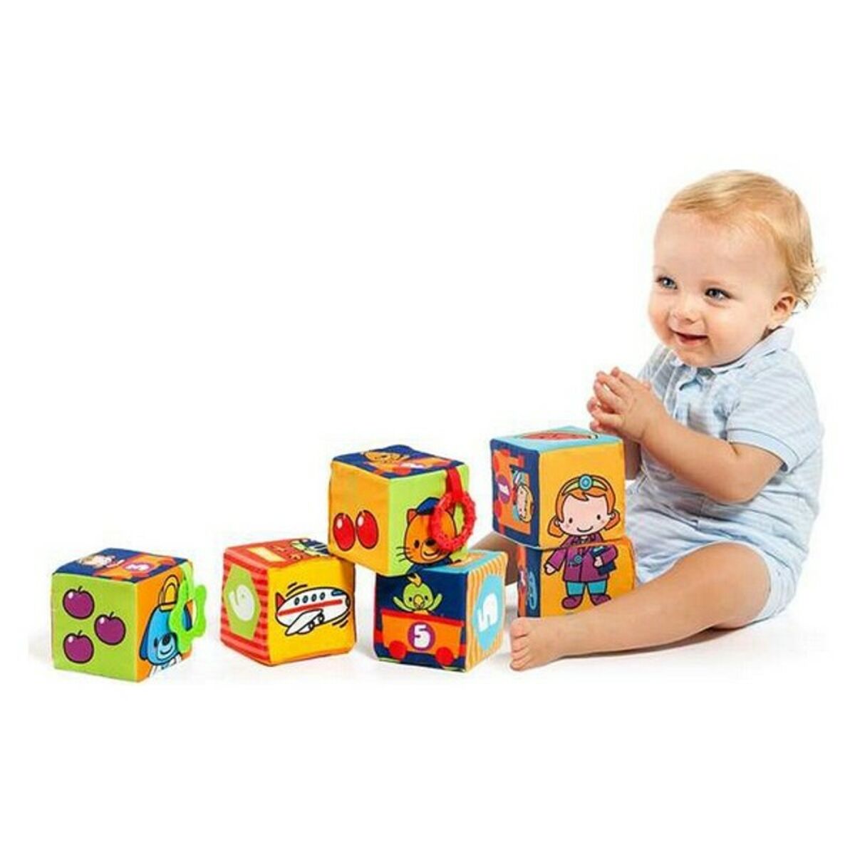 Soft Blocks for Learning Moltó (6 pcs)