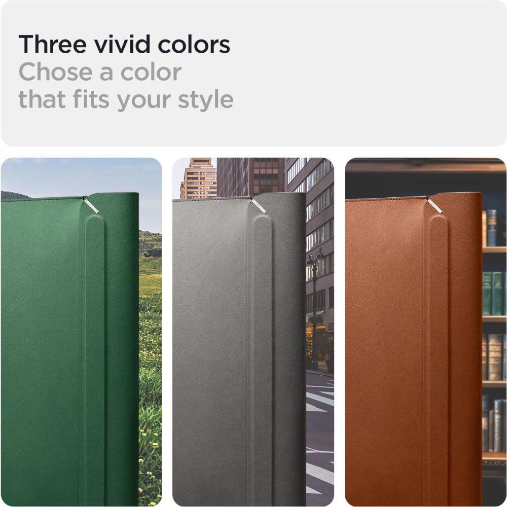 Spigen Valentinus Sleeve Laptop 15-16 Jeju Green