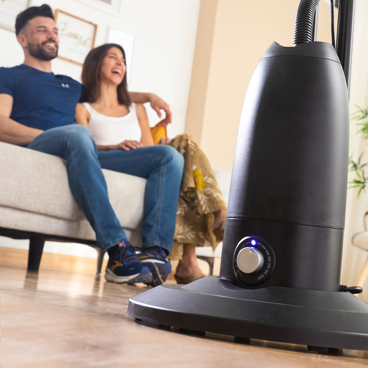 Nebuliser Pedestal Fan with Remote Control InnovaGoods Mistinn Black 90 W 2,8 L Nebuliser Pedestal Fan with Remote Control InnovaGoods Mistinn Black 90 W 2,8 L