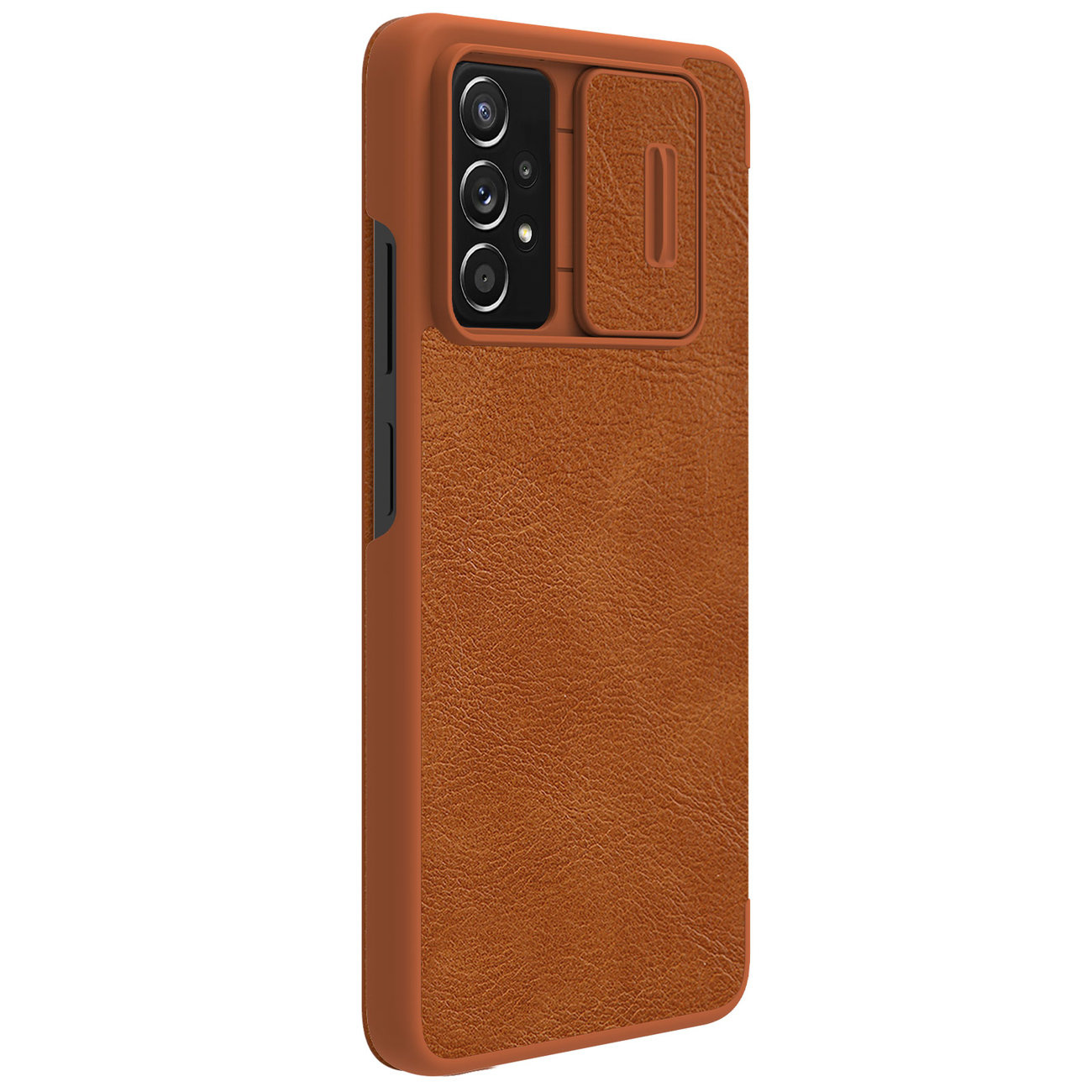 Nillkin Qin Samsung Galaxy A73 brown