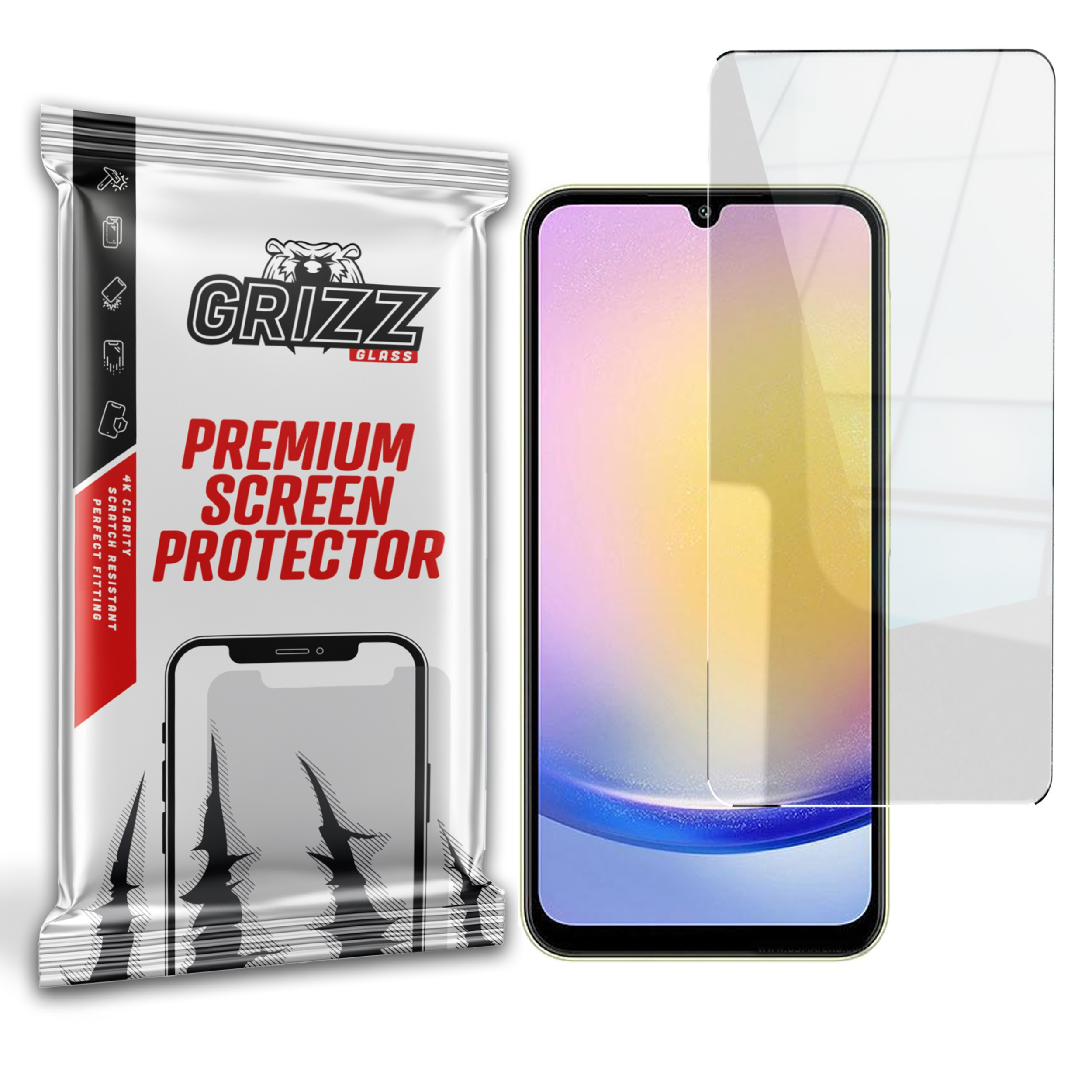 GrizzGlass HybridGlass Samsung Galaxy A25