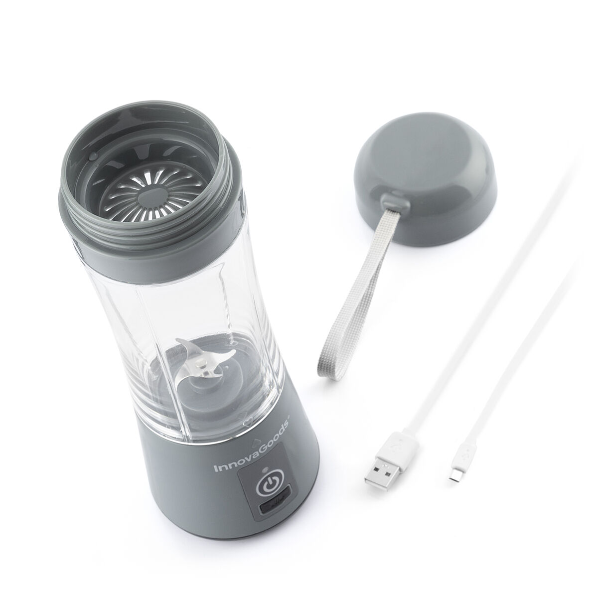 Portable Rechargeable Cup Blender Shakuit InnovaGoods 8435527817831