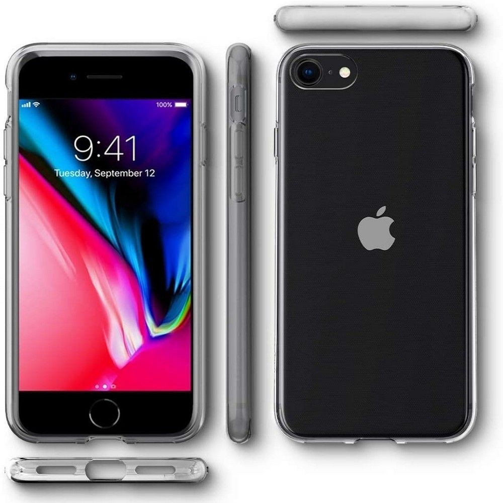 Spigen Liquid Crystal Apple iPhone SE 2022/SE 2020/8/7 Crystal Clear