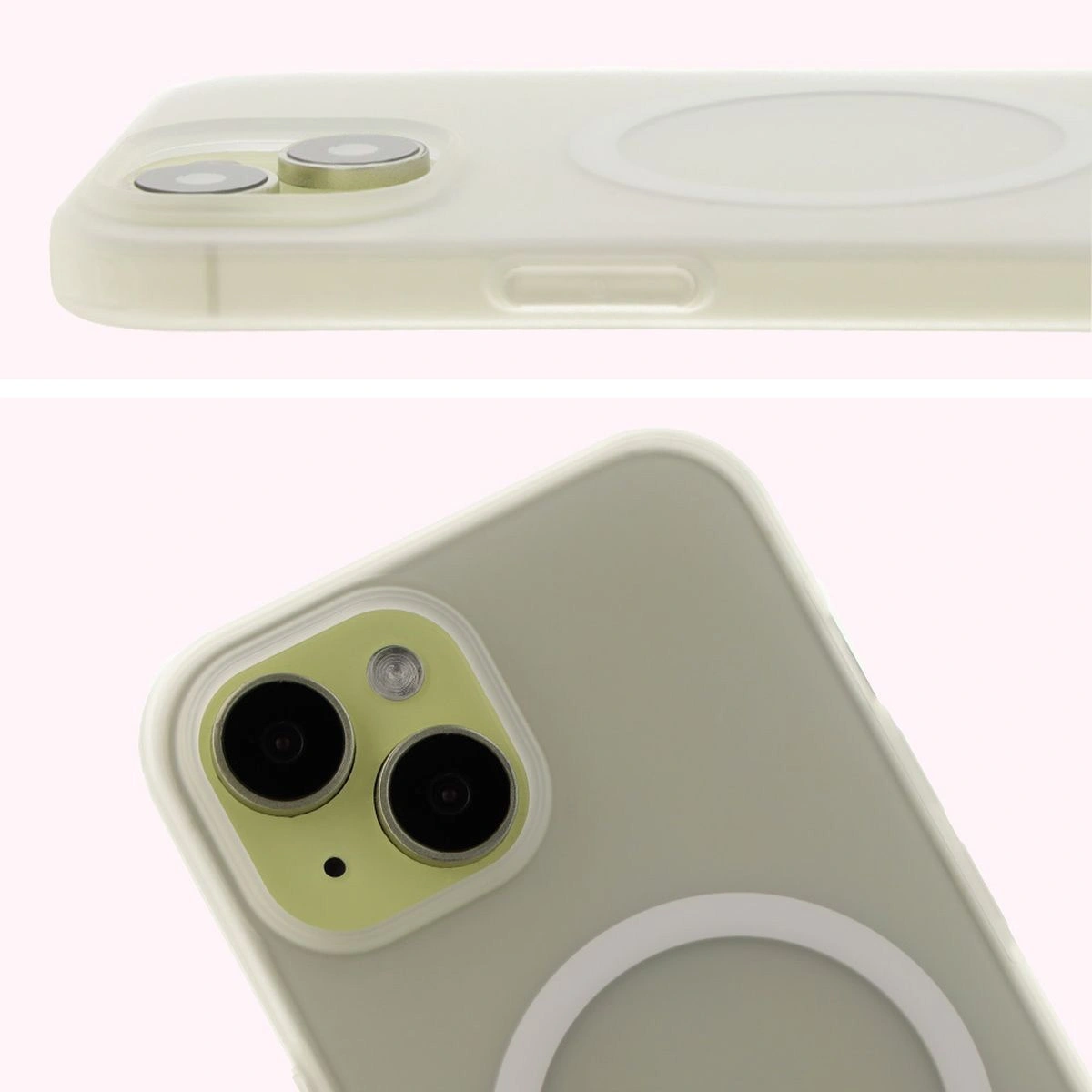 Bizon Case MatteO Apple iPhone 15 translucent