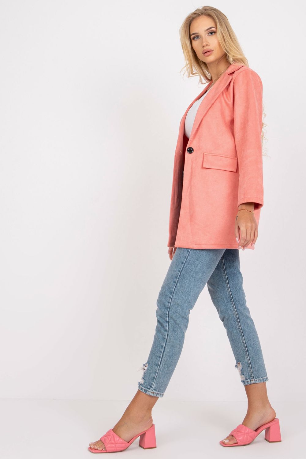  Jacket model 165393 Italy Moda  pink